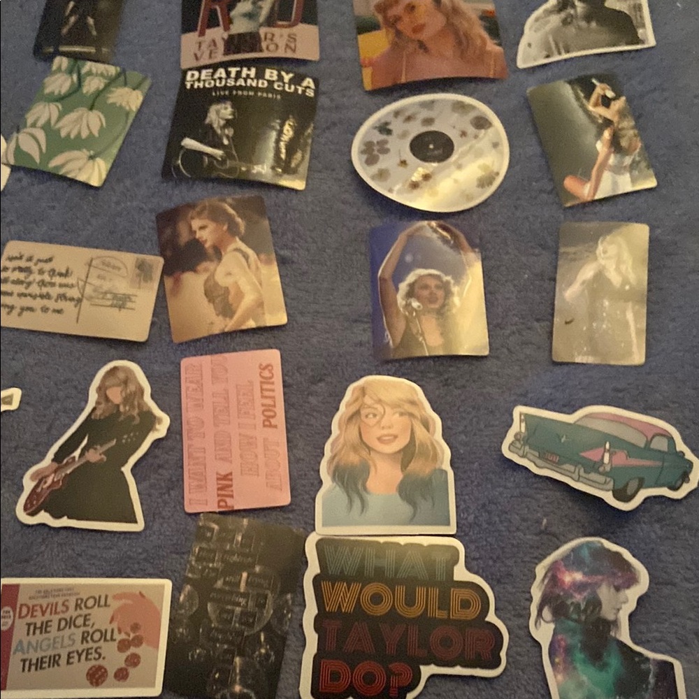 Assorted Pop Culture Stickers